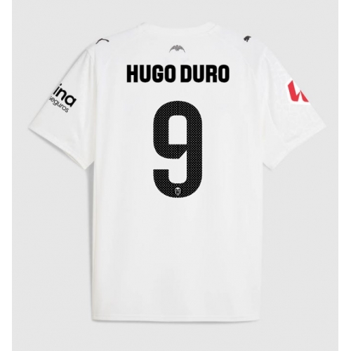 Billige Fotballdrakt Valencia Hugo Duro #9 Replika Hjemmedrakt 2025-26 Kortermet Billige Fotballdrakt Valencia Hugo Duro #9 Replika Hjemmedrakt 2025-26 Kortermet